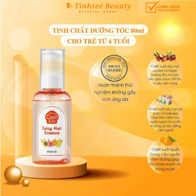 Tinh Chất Dưỡng Tóc Cho Bé GOOD KIDS ATONO2 cho bé từ 3 tuổi dành cho Da Đầu Nhạy Cảm, Tóc Mỏng Và Dễ Rối, GOOD KIDS 8