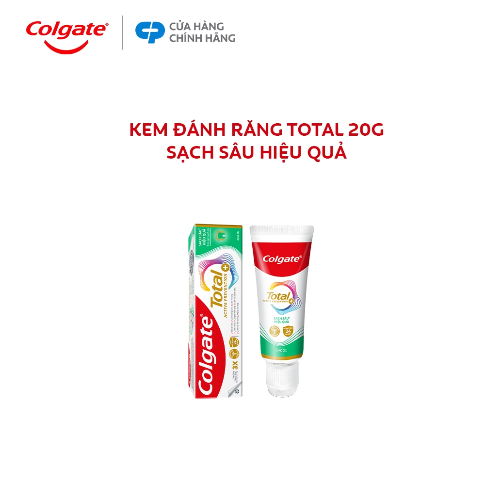 Kem Đánh Răng Total Deep Clean 20g Sạch Sâu Hiệu Quả