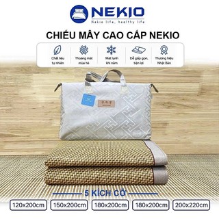Chiếu Mây Cao Cấp Nekio Nhật Bản - Chiếu mát điều hòa, thoáng khí, kháng khuẩn, hạn chế mồ hôi lưng