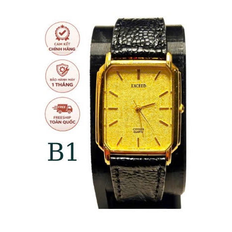 Đồng hồ Citizen exceed máy pin vintage, thuộc dòng cao cấp nội địa nhật, thân đúc bạc độ mới ca