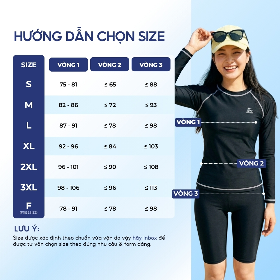 Quần bơi lẻ Nữ BIKINI PASSPORT dáng lửng có logo - màu Đen - BS1014_BL | BigBuy360 - bigbuy360.vn