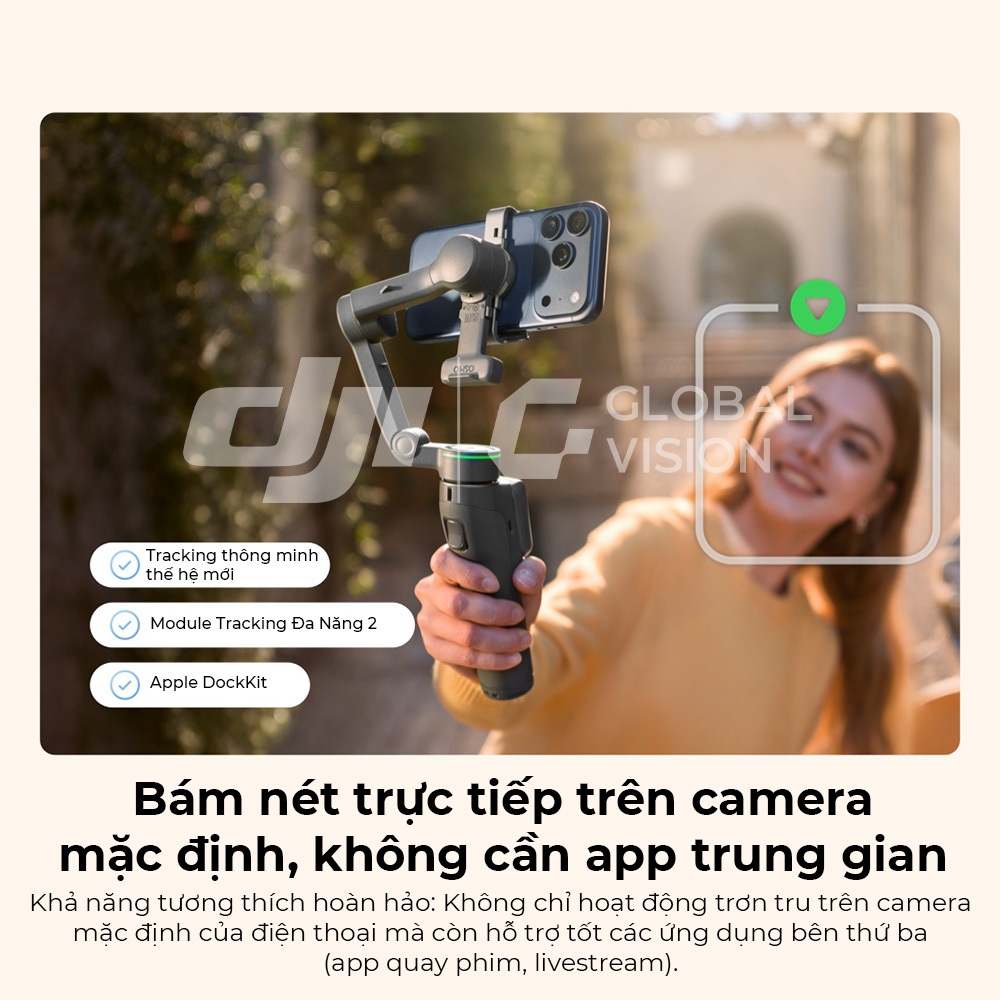 Gimbal chống rung điện thoại DJI Osmo Mobile 8P điều khiển từ xa chuyên nghiệp (DJI OM 8P) | BigBuy360 - bigbuy360.vn
