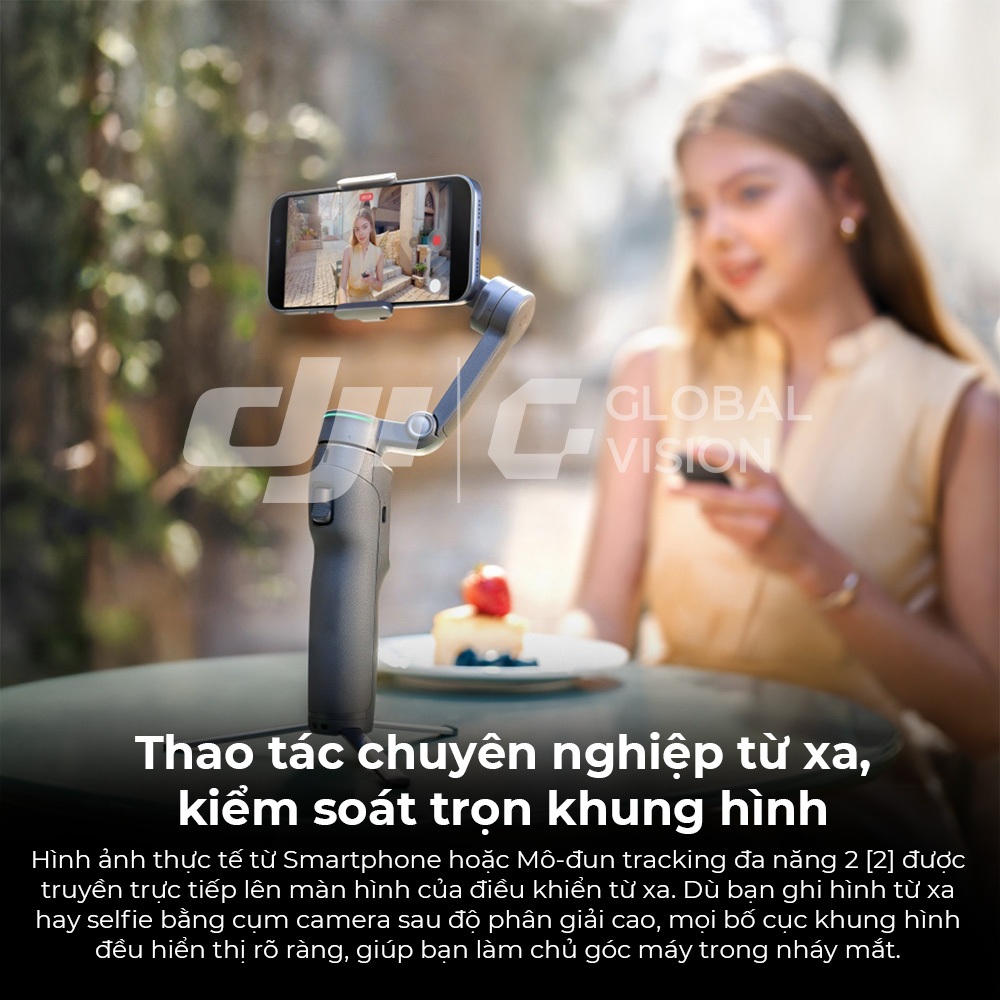 Gimbal chống rung điện thoại DJI Osmo Mobile 8P điều khiển từ xa chuyên nghiệp (DJI OM 8P) | BigBuy360 - bigbuy360.vn