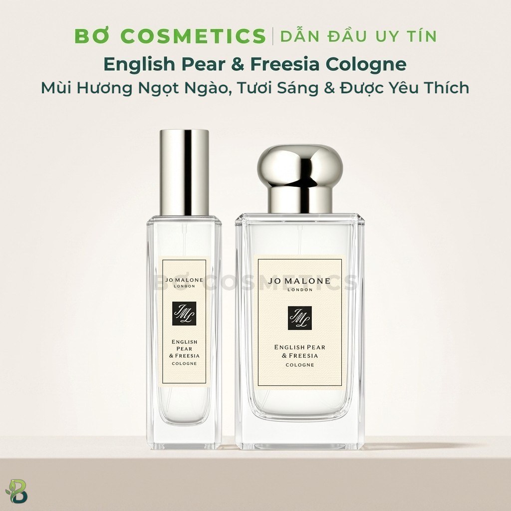 Nước Hoa Jo Malone English Pear & Freesia Cologne 100ml/30ml/9ml l Bơ Cosmetics