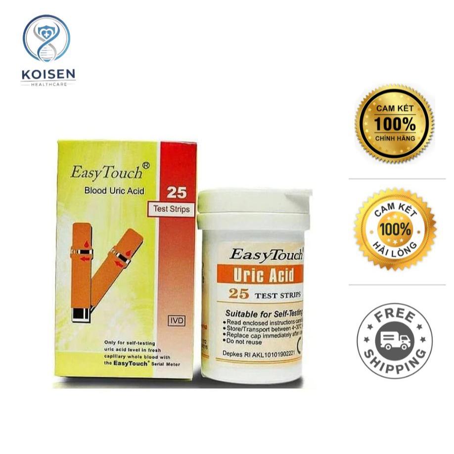 Que thử Uric Easy Touch SU118 (H/25 test) chính hãng date xa