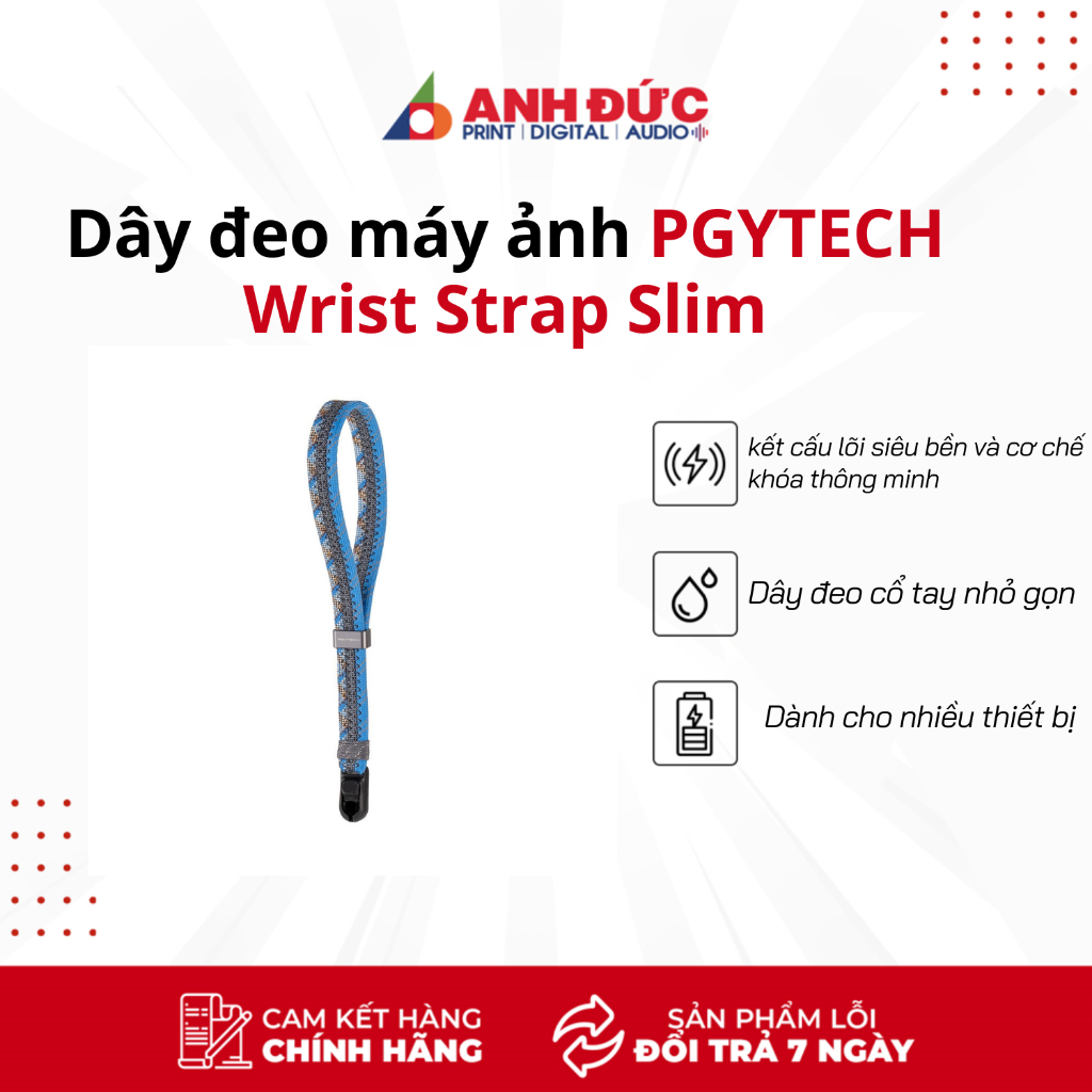Dây đeo máy ảnh PGYTECH Wrist Strap Slim