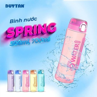 🌱 Bình Nước Spring 500 & 700ml DUY TÂN, Nhựa PP Chính Hãng 🌱Duytanstore🌱