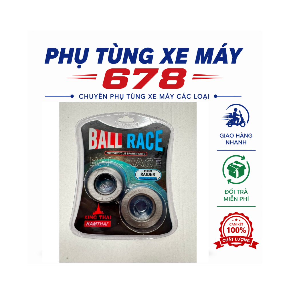 Bộ Chén Cổ, Bộ Bát Phốt Raider Fi, Satria Fi, GSX 150R, GSX 150S, Bandit 150 Hiệu King Thai