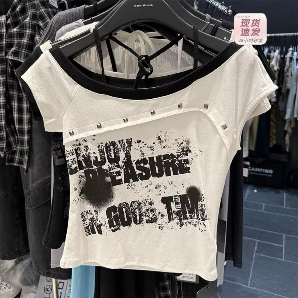 Áo yếm in tay ngắn Borip Andystore15-A61