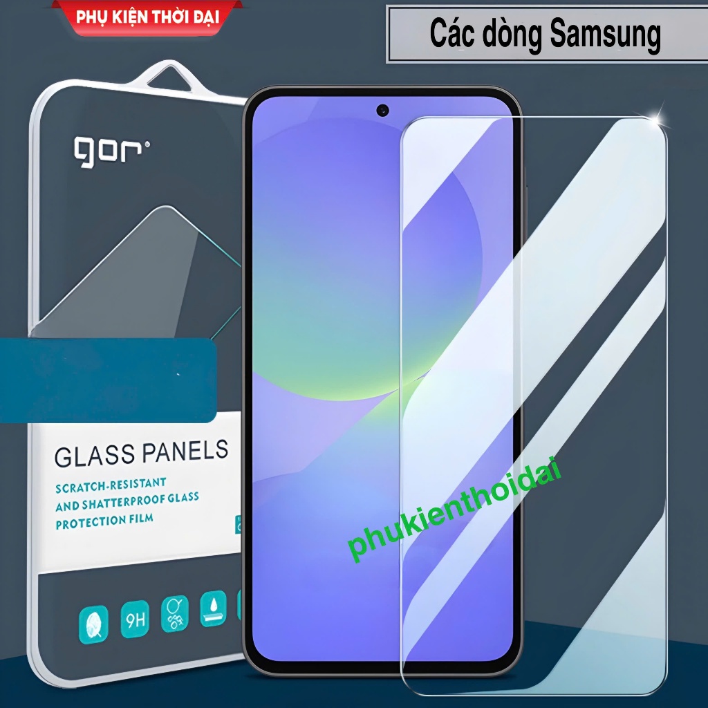 Cường lực Gor Samsung A54 5G / A55 5G / A56 / A57 trong suốt chơi game mượt