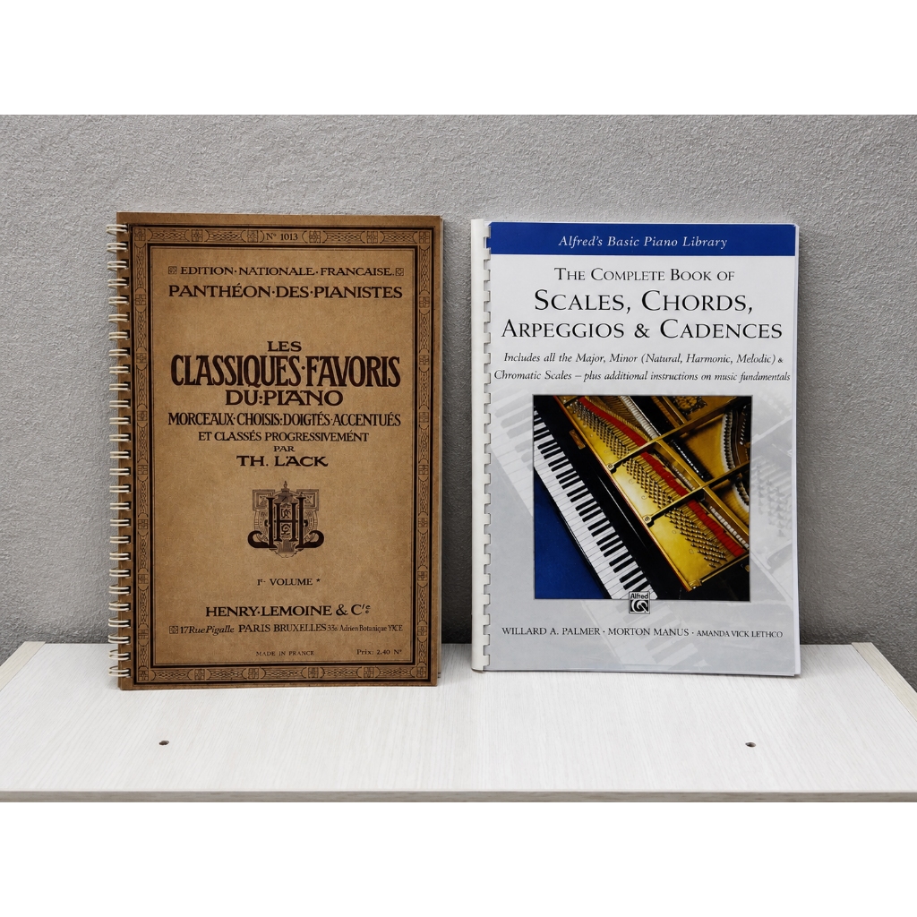 Giảm 10% khi mua combo 2 cuốn Gam (Scales, Chords) & Les Classiques Favoris du Piano (Vol 1A)