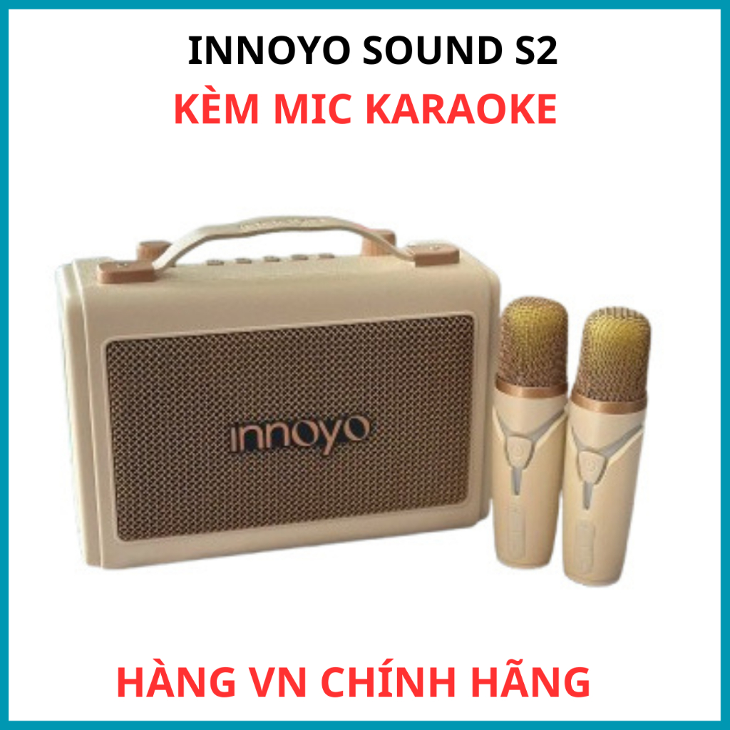 Loa Bluetooth Innoyo S2 Kèm Micro Chính Hãng