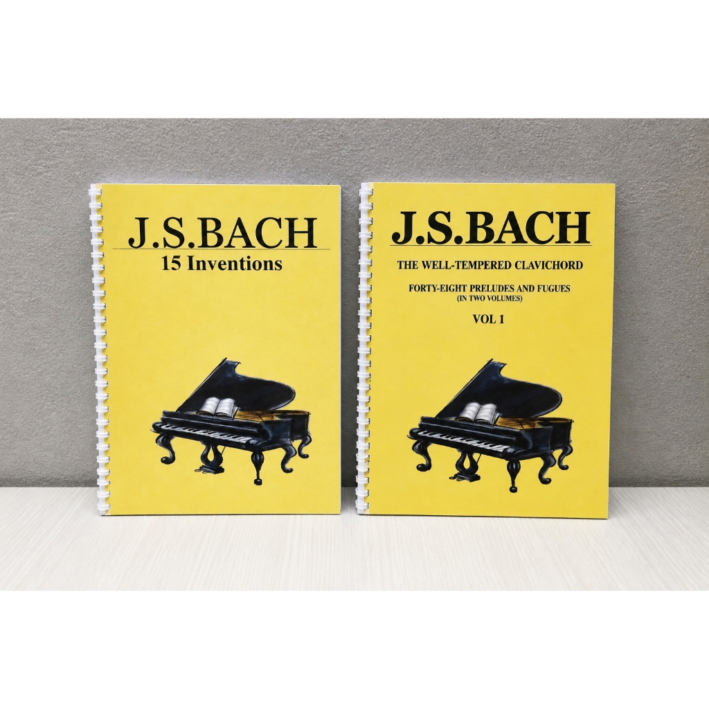 Giảm 10% khi mua combo 2 cuốn Bach "15 Inventions" & Bach "Prelude and Fugue (Vol 1)"