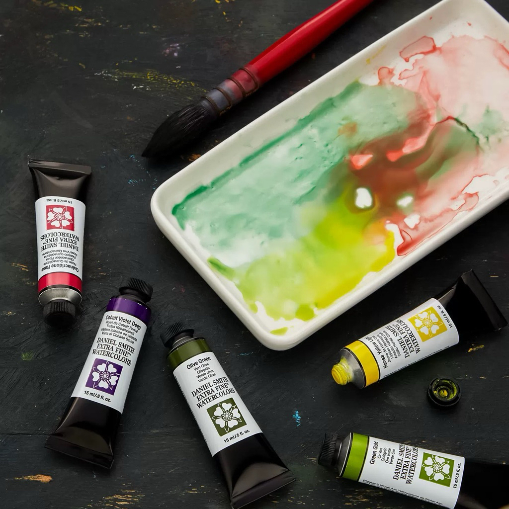 [DA ĐEN] P1 Màu Nước Daniel Smith Extra Fine™ Watercolors – 15ml