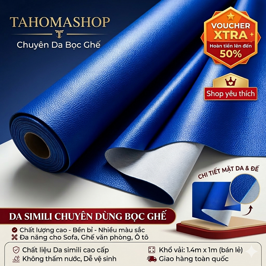 Da bọc ghế Sofa-sofa cover  da Simili dán sửa ghế da, sửa chữa đồ da, bọc yên xe máy-Free ship