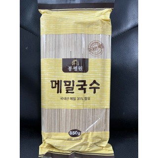 MÌ KIỀU MẠCH, MÌ SOBA HÀN QUỐC 850G ( làm mì lạnh, mì trộn) - 메밀국수