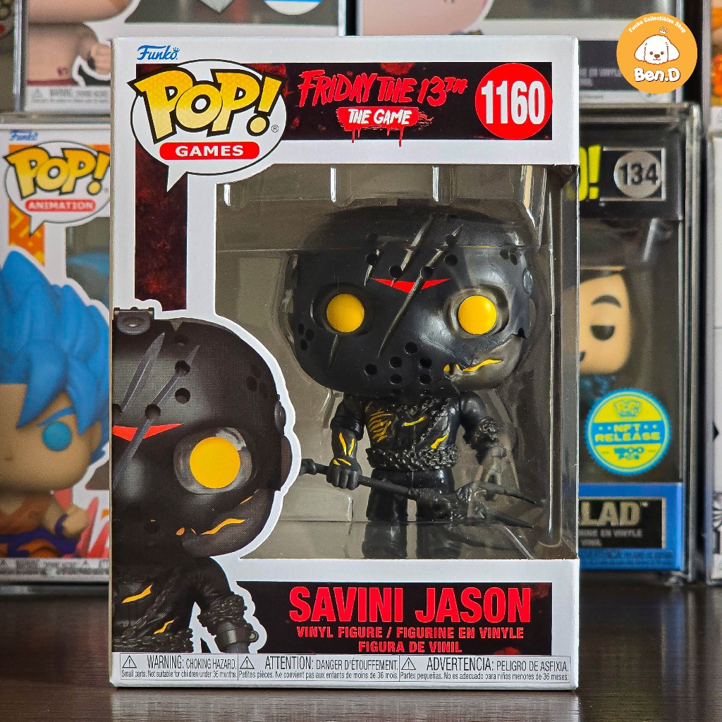 Mô hình Funko POP Games: Friday The 13th - Savini Jason #1160