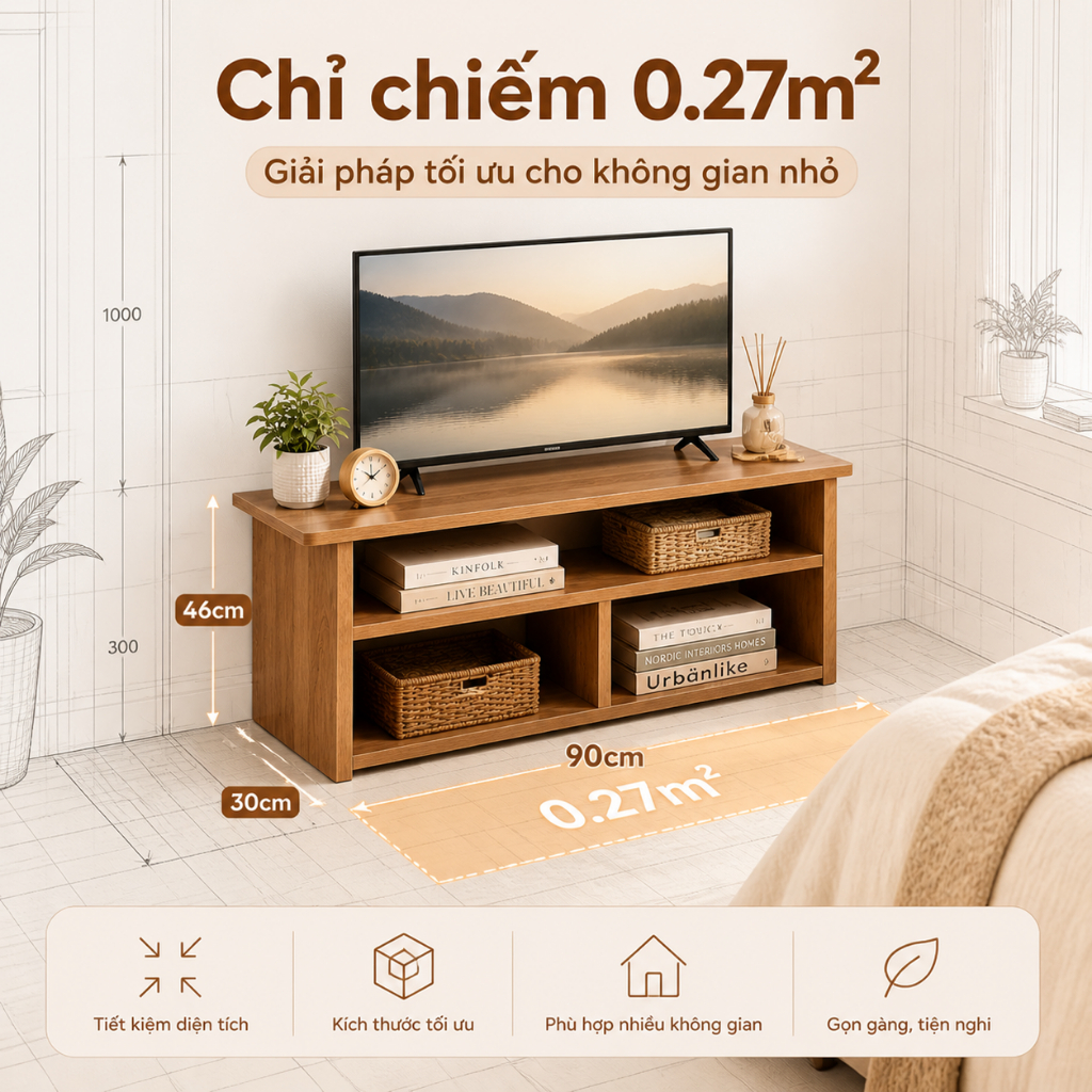 BM Tủ đựng TV bằng gỗ cao cấp, thiết kế hiện đại, phong cách tối giản. Kệ trưng bày TV hiện đại. | BigBuy360 - bigbuy360.vn