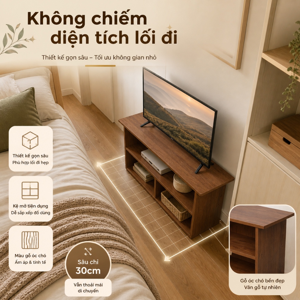 BM Tủ đựng TV bằng gỗ cao cấp, thiết kế hiện đại, phong cách tối giản. Kệ trưng bày TV hiện đại. | BigBuy360 - bigbuy360.vn