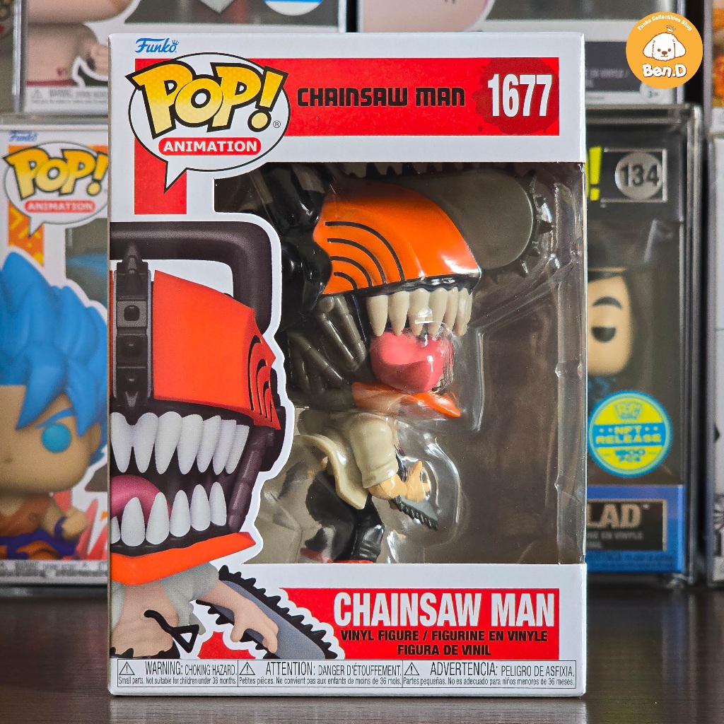 Mô hình Funko POP Animation: Chainsaw Man - Chainsaw Man #1677