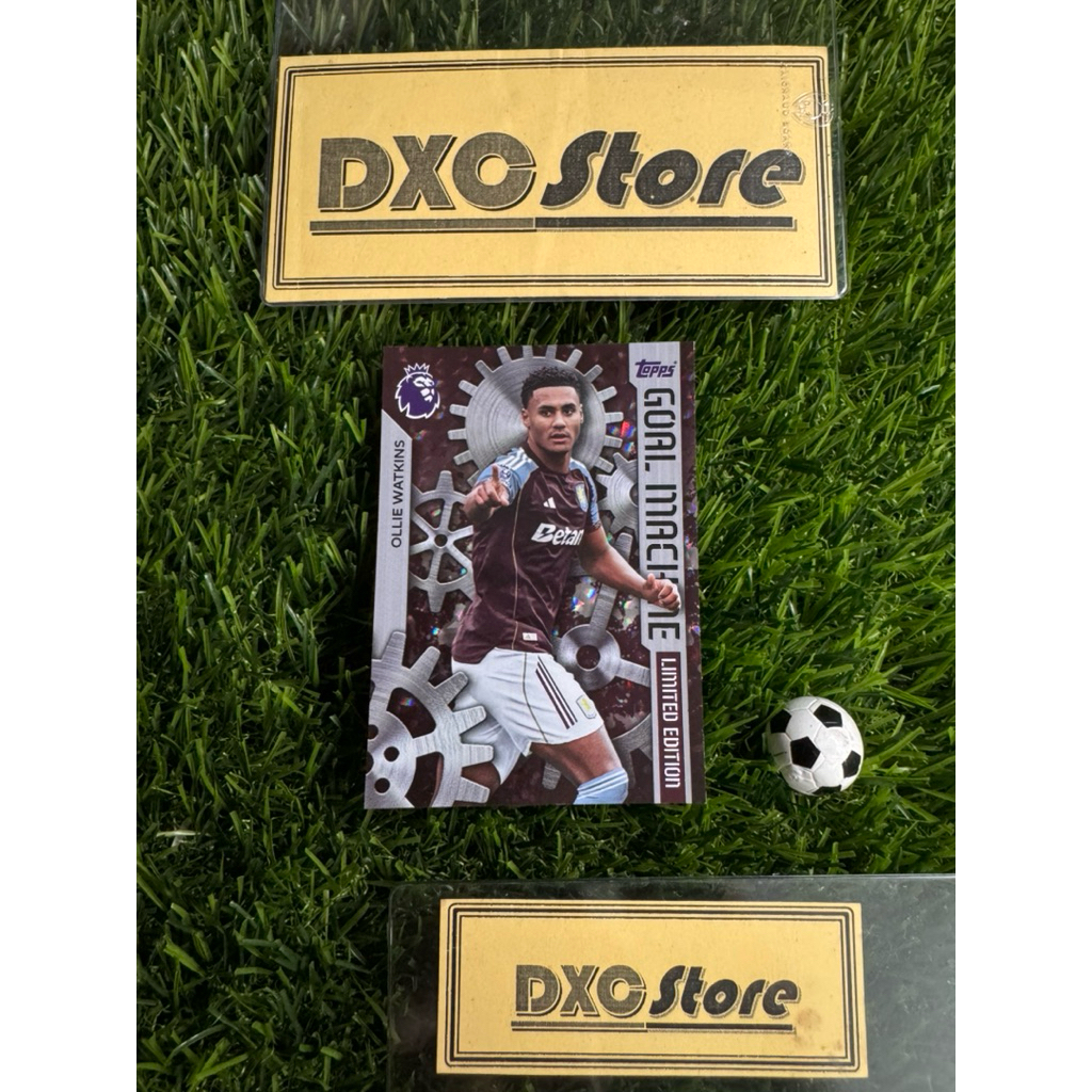 [ CHÍNH HÃNG ] - LIMITED EDITION GOAL MACHINE - TOPPS PREMIER LEAGUE 2026 - OLLIE WATKINS (ASTON VIL