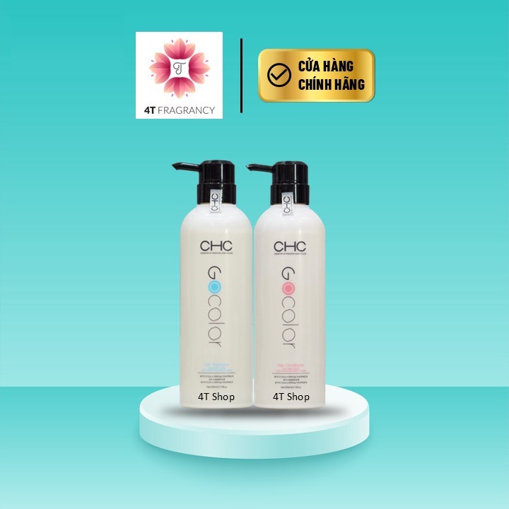 Cặp gội xả CHC Korea 1000ml chăm sóc tóc hư tổn