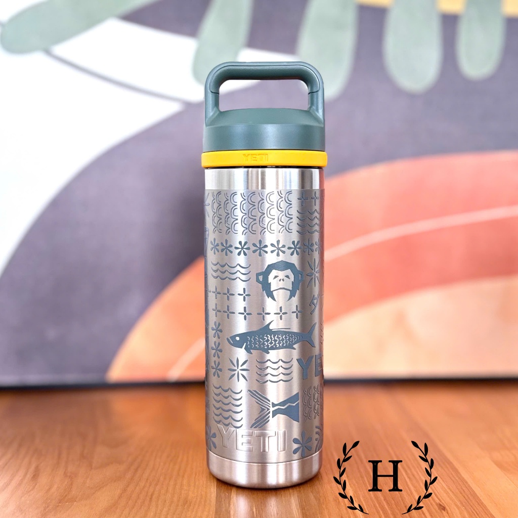 [HanieCorner] Bình giữ nhiệt YETI Chính Hãng - Bottle 18oz (532ml) With Chug Cap ~