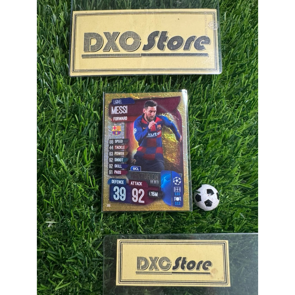 [ CHÍNH HÃNG ] - CENTURION - TOPPS MATCH ATTAX 2020 - LIONEL MESSI (BARCELONA)