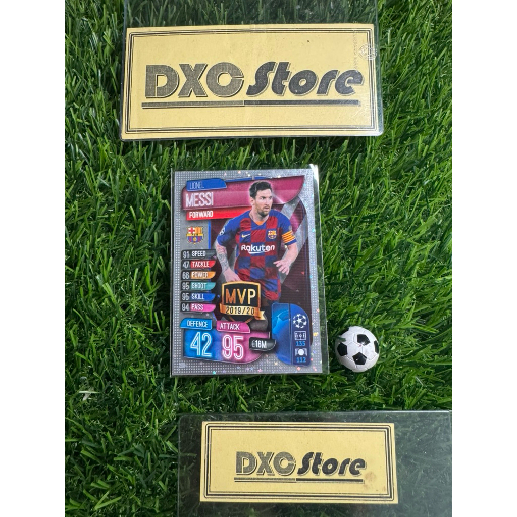 [ CHÍNH HÃNG ] - MVP 2019/20 - TOPPS MATCH ATTAX 2020 - LIONEL MESSI (BARCELONA)