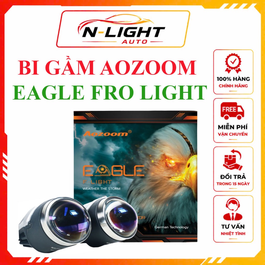 Bi led gầm Aozoom Eagle Fog Light