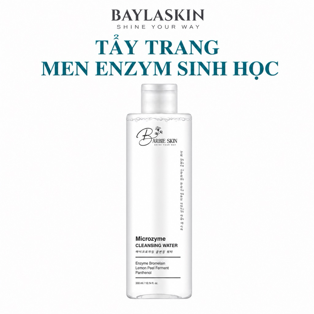 HOẢ TỐC - NƯỚC TẨY TRANG MEN ENZYME SINH HỌC BAYLA SKIN (BARBIE SKIN) -Sạch sáng, nhẹ nhàng