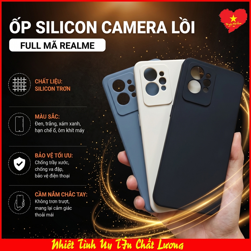 Ốp Lưng silicon Realme GT/ GTNeo/ Q3Pro/ Neo2T, GT Master, GT2/ GTNeo2/ Q5Pro, GT2 Pro ...Ốp dẻo sil