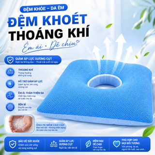[ HỎA TỐC ]Miếng Đệm Chống Loét Thoáng Khí - Đệm Lót Mông, Hông, Tay Chân Cho Người Già Nằm Liệt Giường, Người Tai Biến
