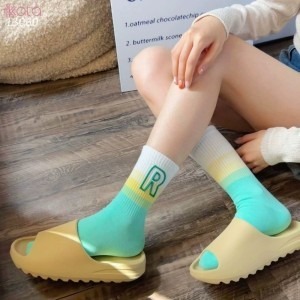 Tất nữ màu sắc mùa xuân hè,ống giữa bắp chân 13060 | BigBuy360 - bigbuy360.vn