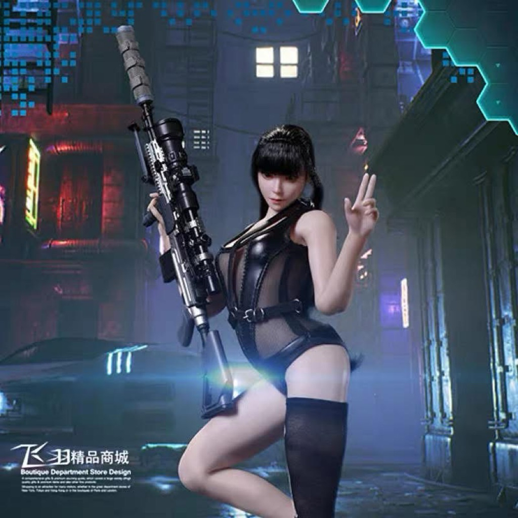 MÔ HÌNH GIRL - 1/6 ACTION FIGURE - SILICON BODY