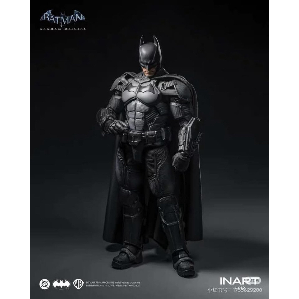 MÔ HÌNH INART - BATMAN ARKHAM ORIGINS - BATMAN - 1/12 ACTION FIGURE.