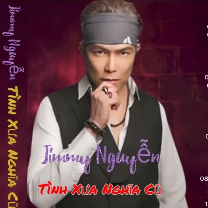 1 cuốn Băng Cassette, album Jimmy Nguyễn - Tình Xưa Nghĩa Cũ