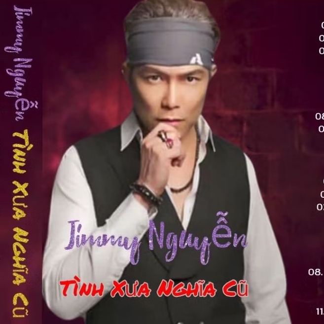 Băng Cassette album Jimmy Nguyễn - Tình Xưa Nghĩa Cũ