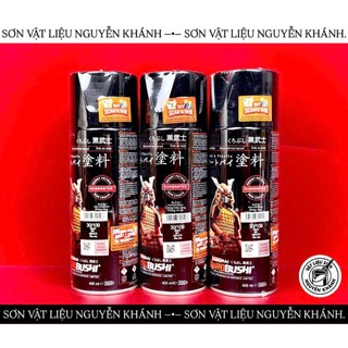 30/109-xịt samurai màu đen