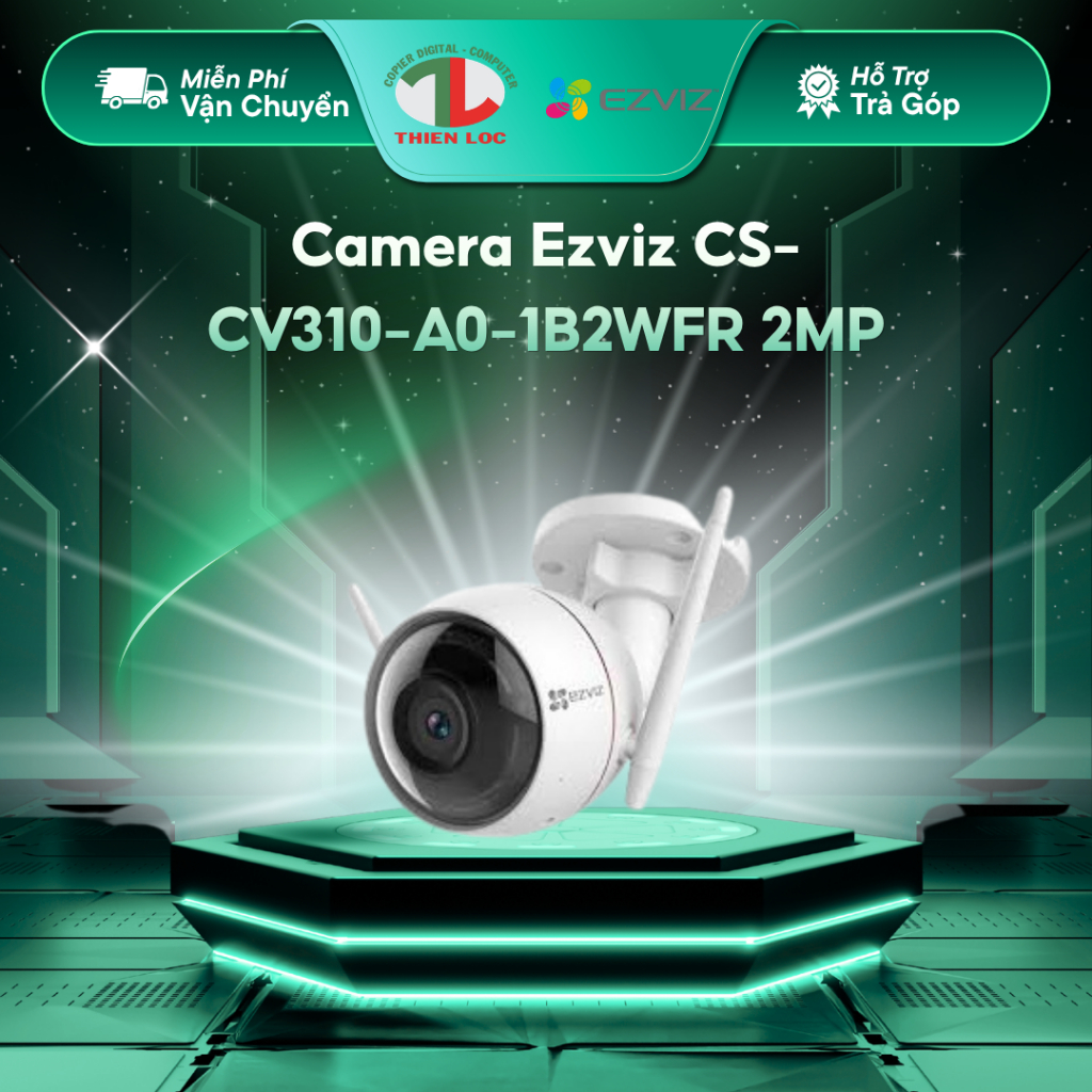 [ Full Vat ] Camera trong nhà Ezviz CV310 1080P CS-CV310-(A0-1B2WFR) (1080P) 2MP Chính Hãng