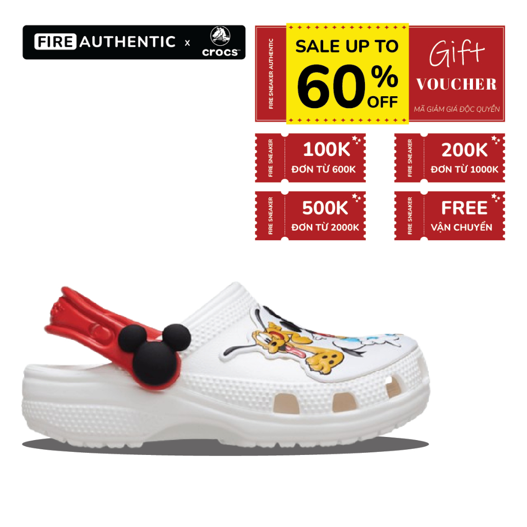 | Fire Authentic | Dép Clog Unisex Fantastic 4 Classic Clog 'Multi'
