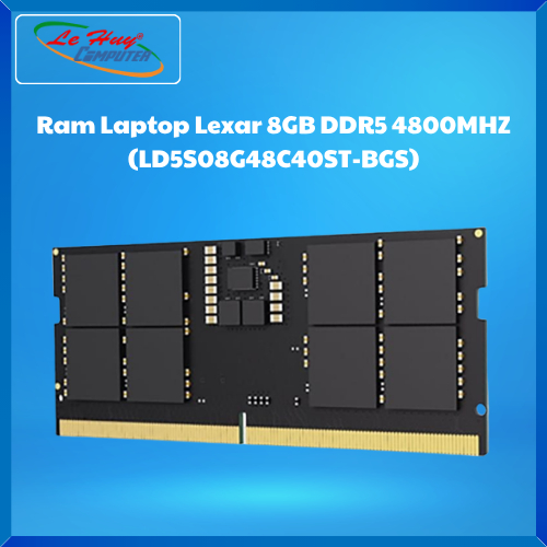 Ram Laptop NB Lexar DDR5 8GB/4800MHZ (LD5S08G48C40ST-BGS) - Hàng Chính Hãng