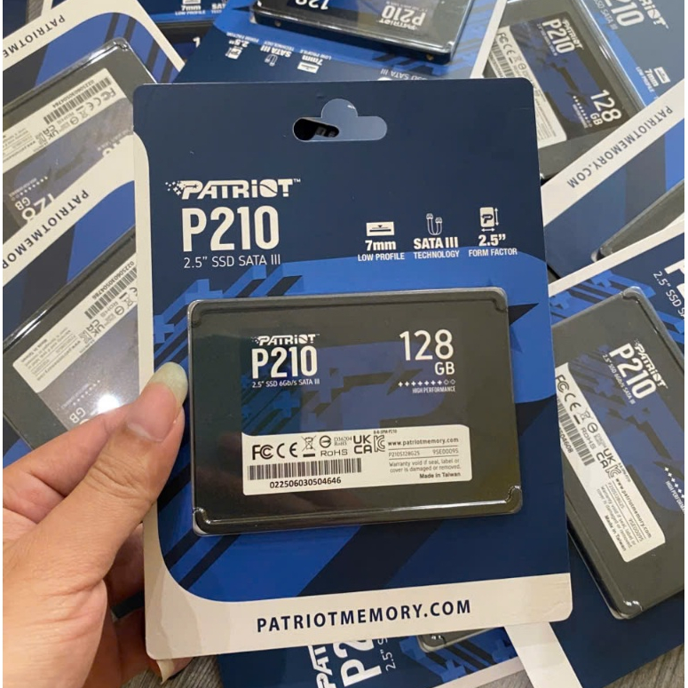 Ổ cứng SSD PATRIOT 128GB P210 SATA3 2.5 inch - P210S128G25