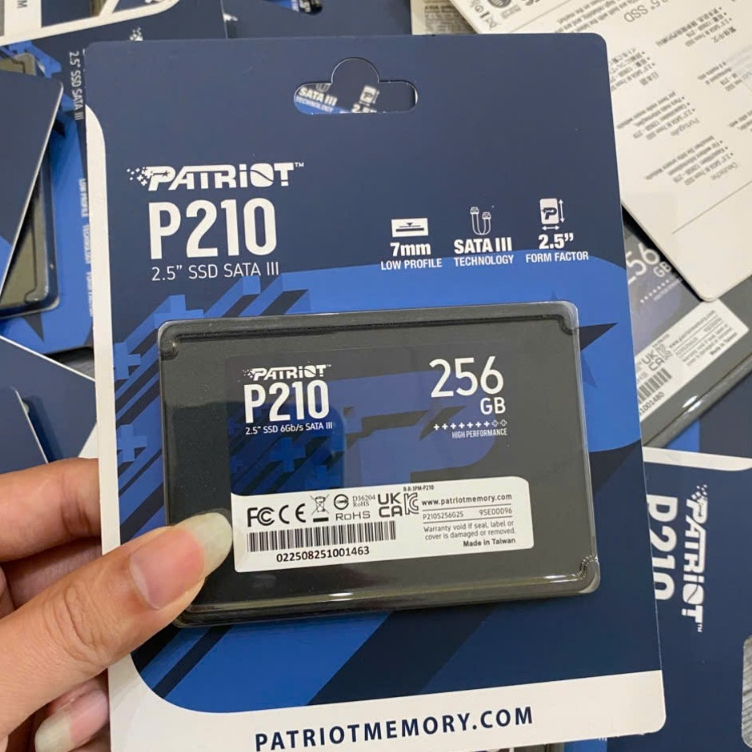 Ổ cứng SSD PATRIOT 256GB P210 SATA3 2.5 inch - P210S256G25