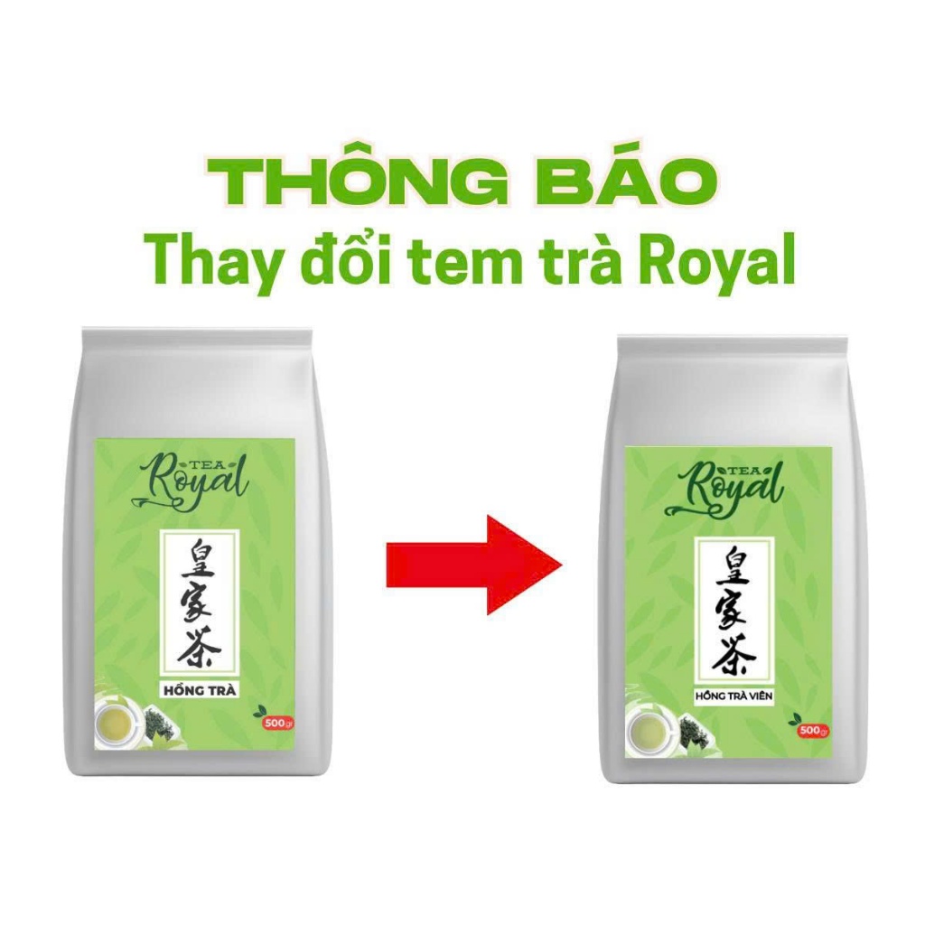 Trà đen ( hồng trà viên ) Royal TOBEE FOOD - 500g