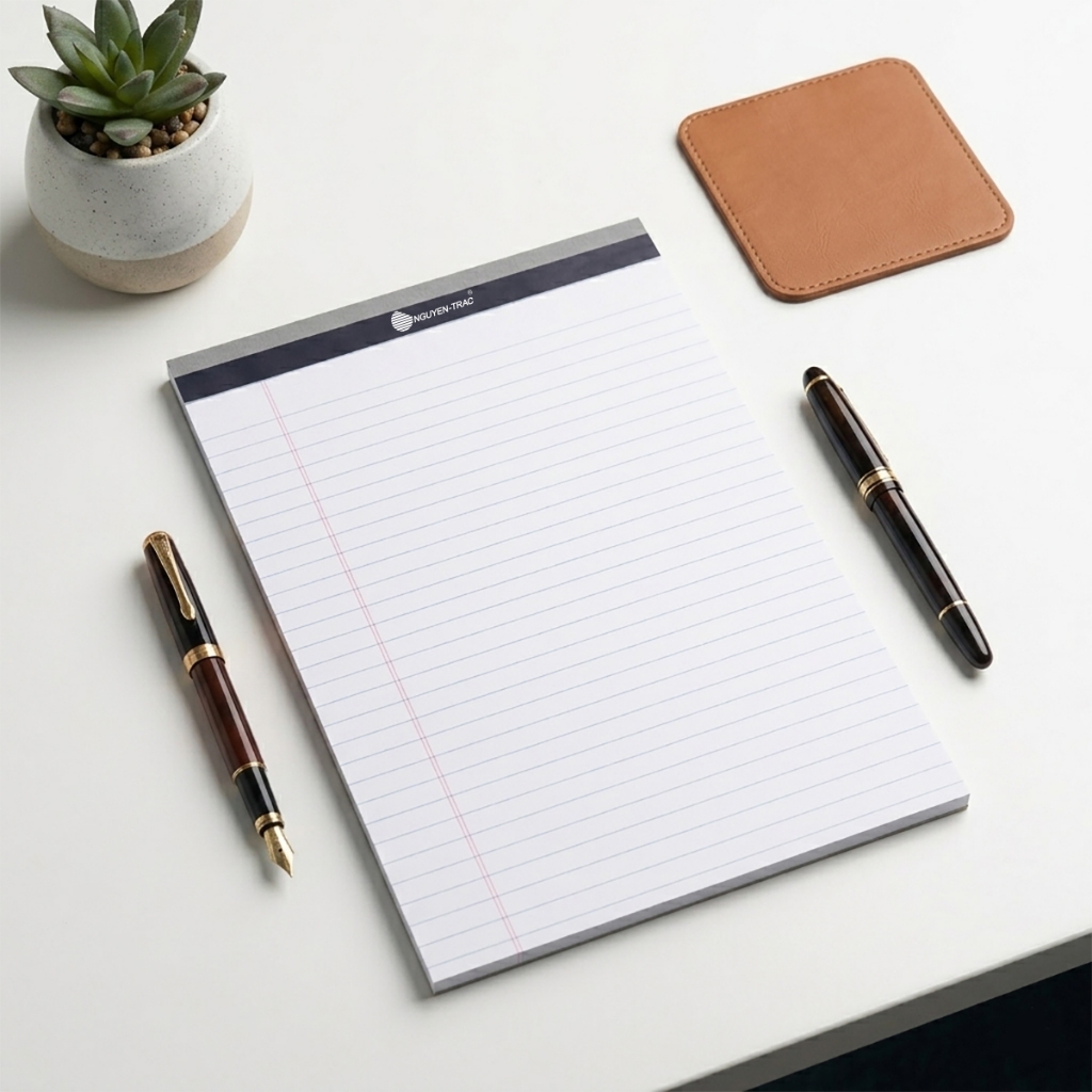 Sổ Ghi Chú Legal Pad/Notepad Xé Dễ Size B5 - 19x28,5 - Nguyễn Trắc - PN-B5