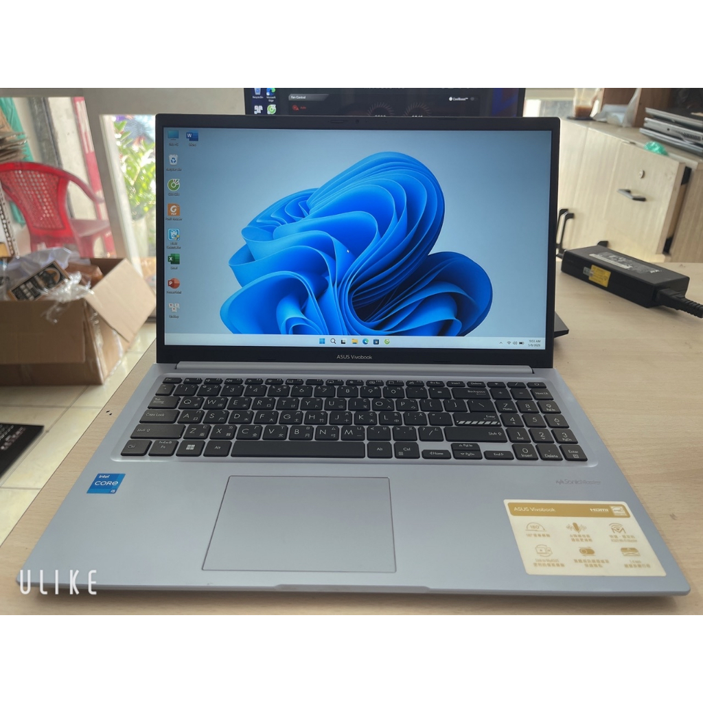 ASUS VIVOBOOK X1502ZA CORE I5 1235U (12CPU) RAM 8G SSD 512G 15.6INCH FHD IPS
