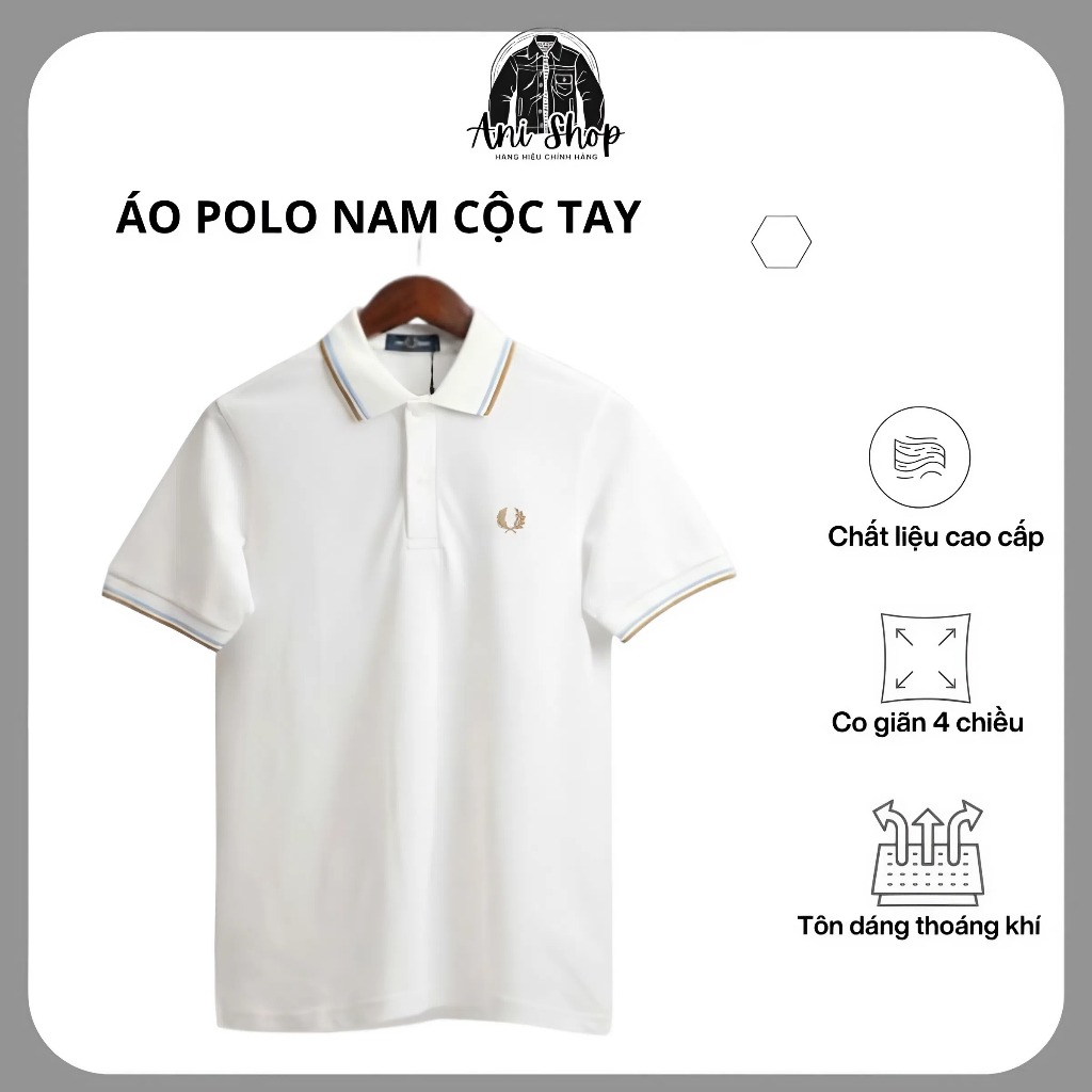 Áo Polo Fred Perry Hàng Chính Hãng - Áo Thun Có Cổ Nam Cao Cấp | Anishop