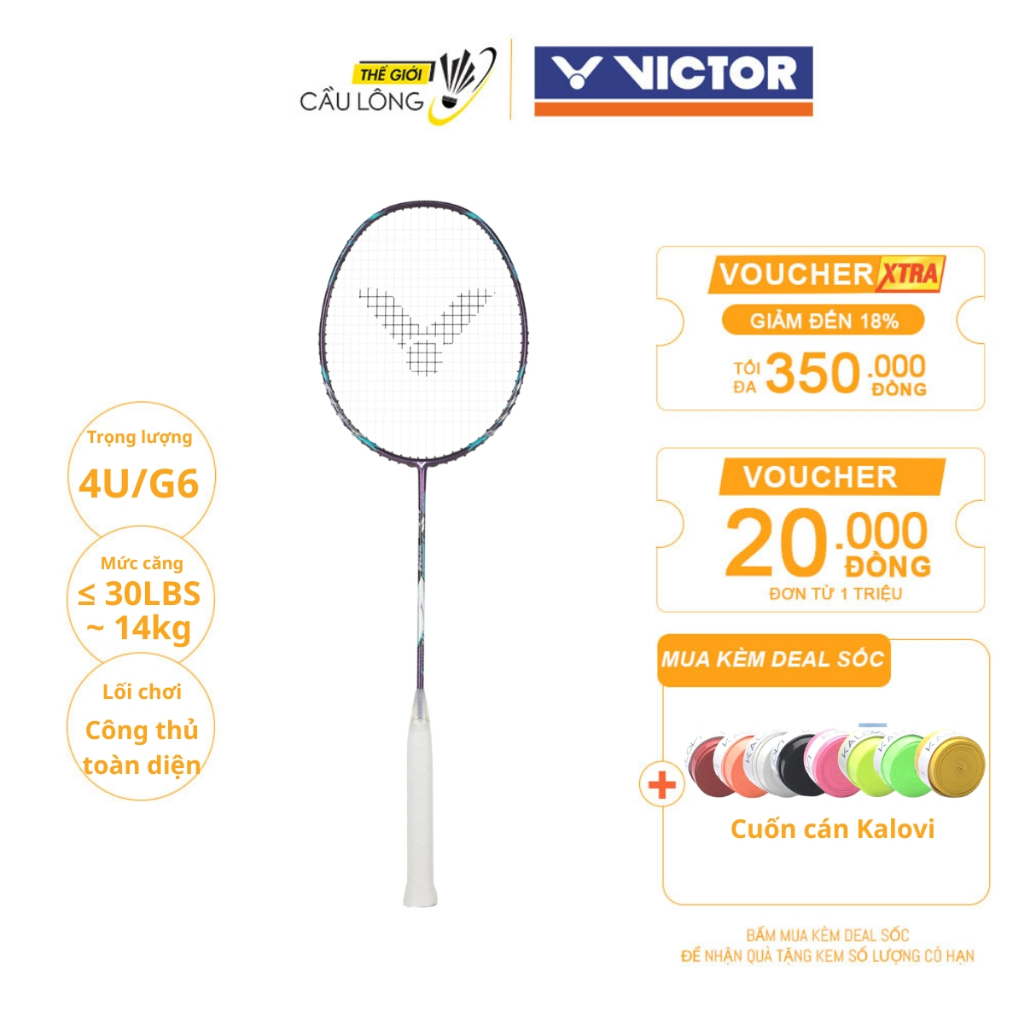 Vợt cầu lông Victor Auraspeed 30H chính hãng Thế giới cầu lông phù hợp lối chơi công thủ toàn diện