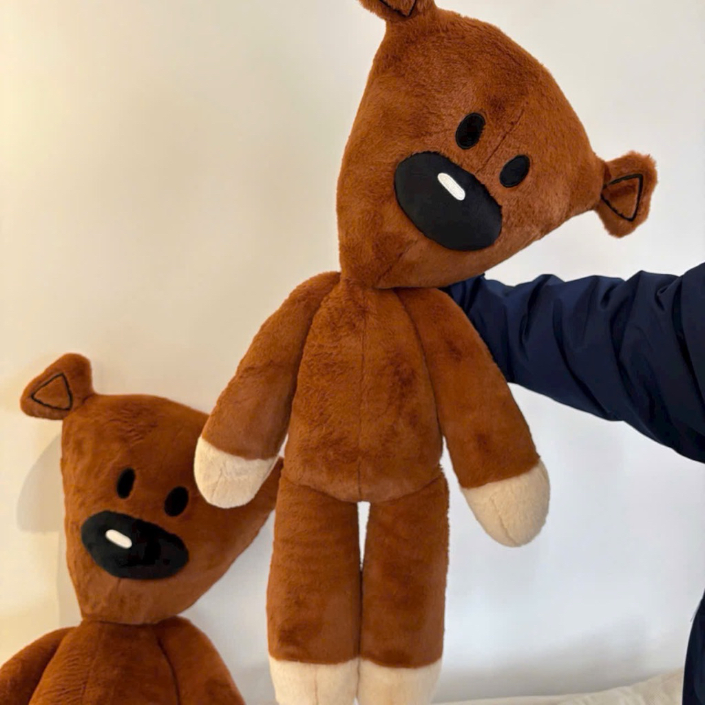 Gấu Teddy Mr Bean Cao Cấp – Gấu Bông Mr Bean Dài Mềm Mịn, Gối Ôm Ngủ, Quà Tặng Dễ Thương
